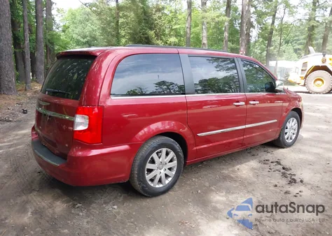 2012 Chrysler Town & Country Touring-L из США, поврежденный, VIN 2C4RC1CG5CR278917